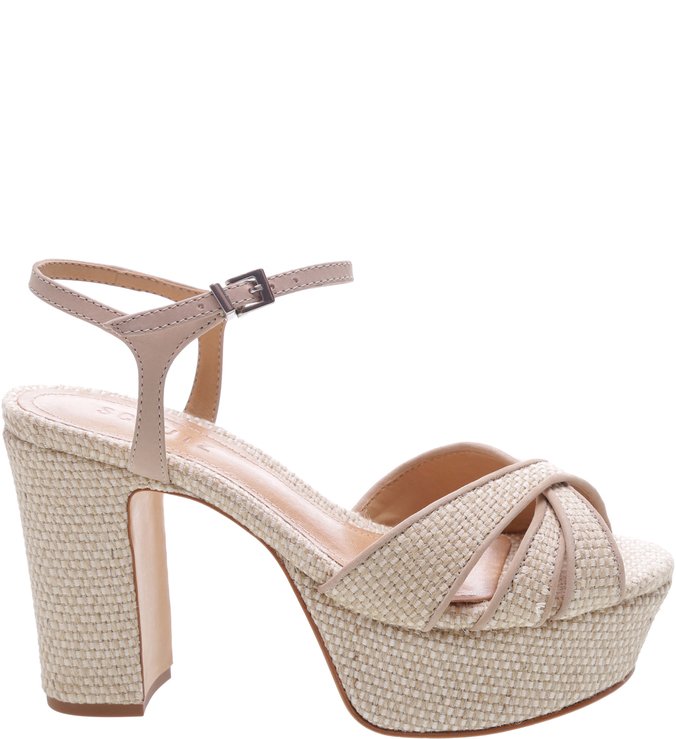 sandália amaro meia pata salto grosso